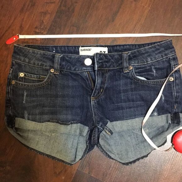 Garage, Cotton On 3 Pairs of Denim Short Shorts Sizes 1, 2, 3 GUC - Picture 4 of 7